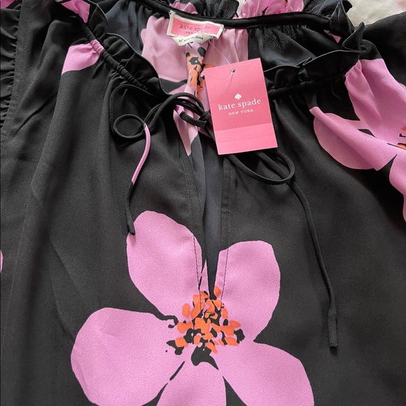 Kate Spade Flower Sleeveless Top XL, NWT - Picture 2 of 3